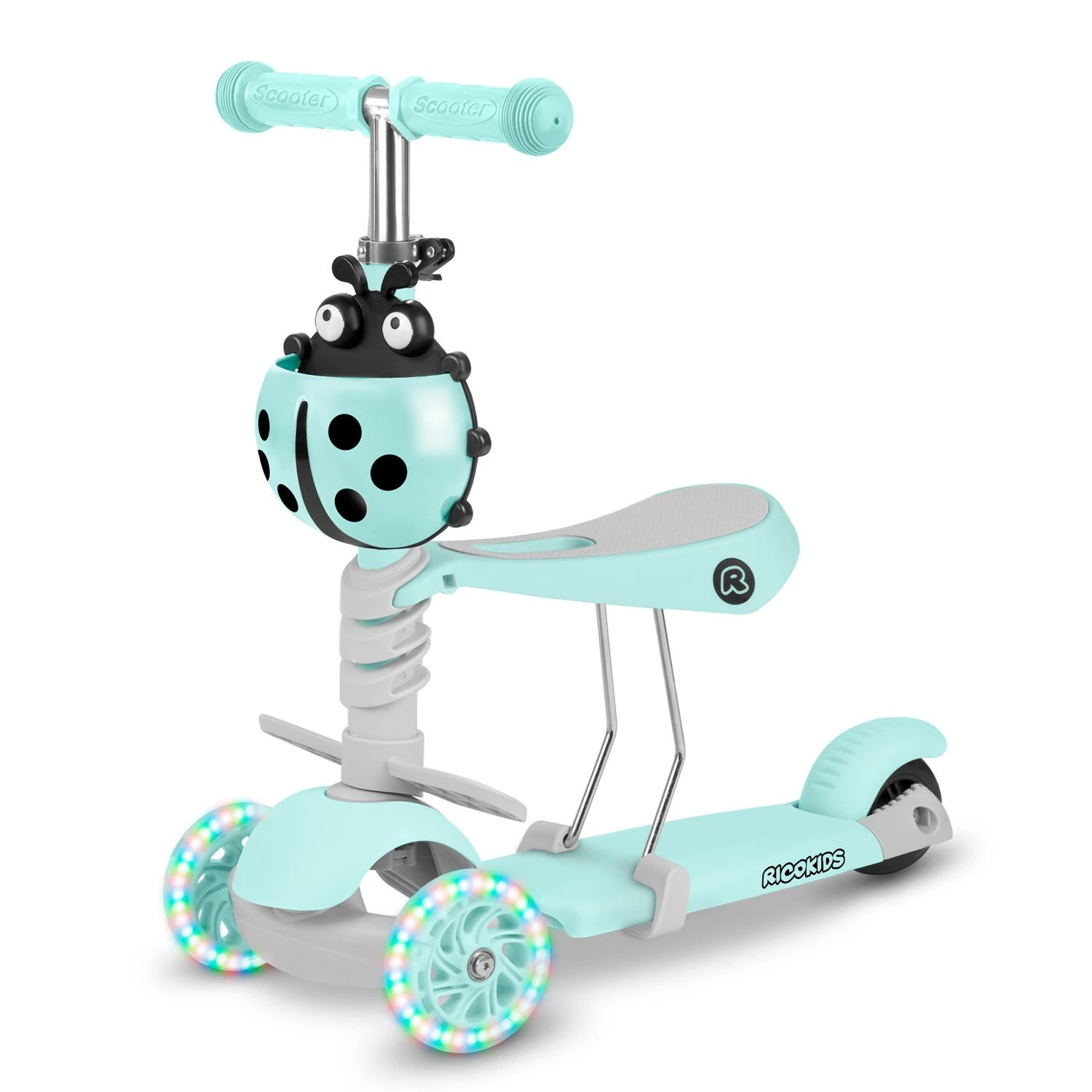 Triratis paspirtukas Ricokids Buggy