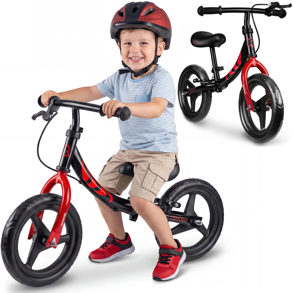 Ricokids Fun Adventure vaikiškas balansinis dviratukas