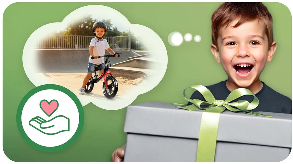 Ricokids Fun Adventure vaikiškas balansinis dviratukas
