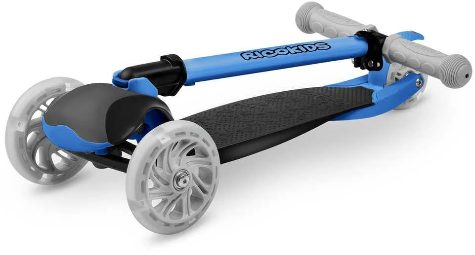 Ricokids Loco triratis paspirtukas - mėlynas