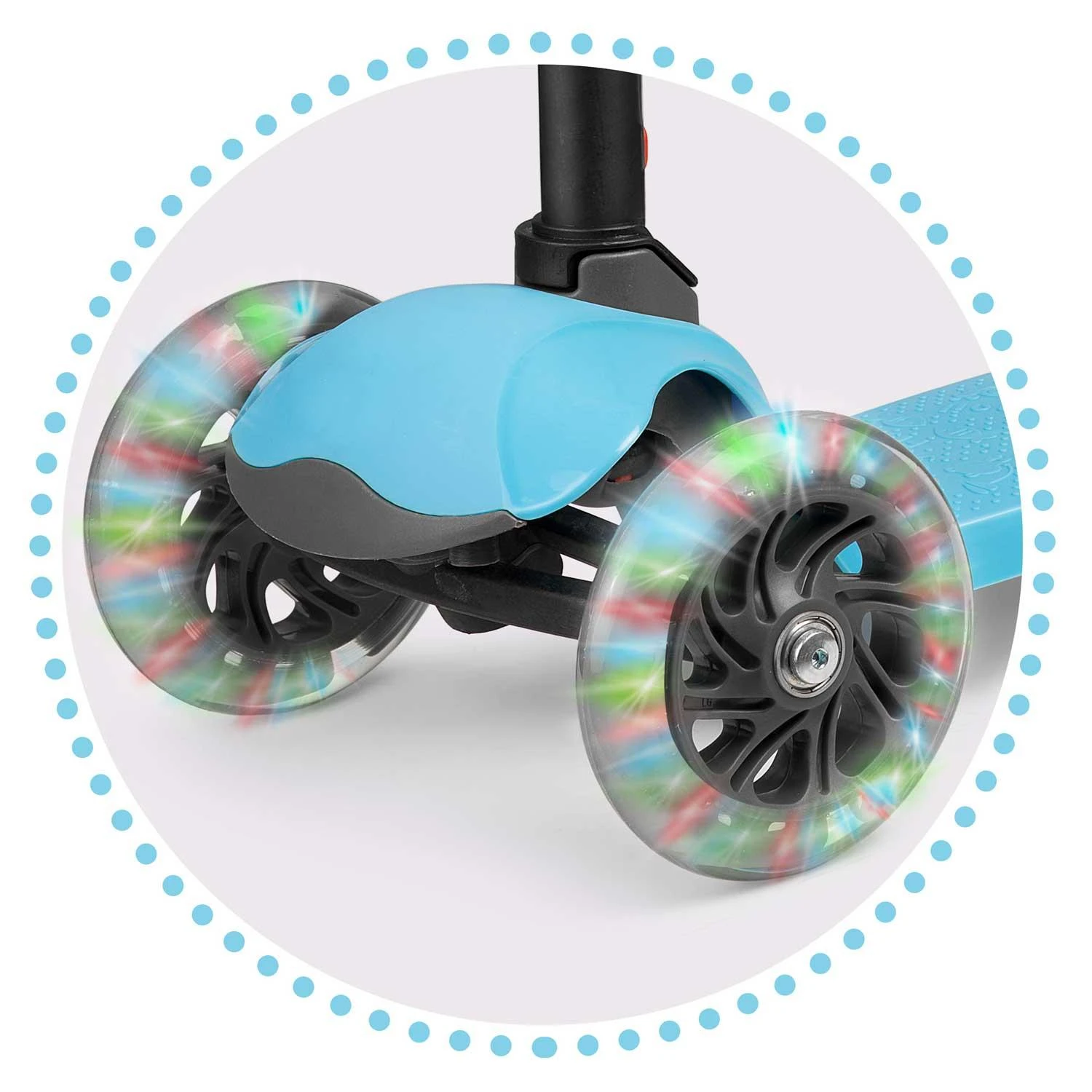 Ricokids Loco triratis paspirtukas, mėlynas