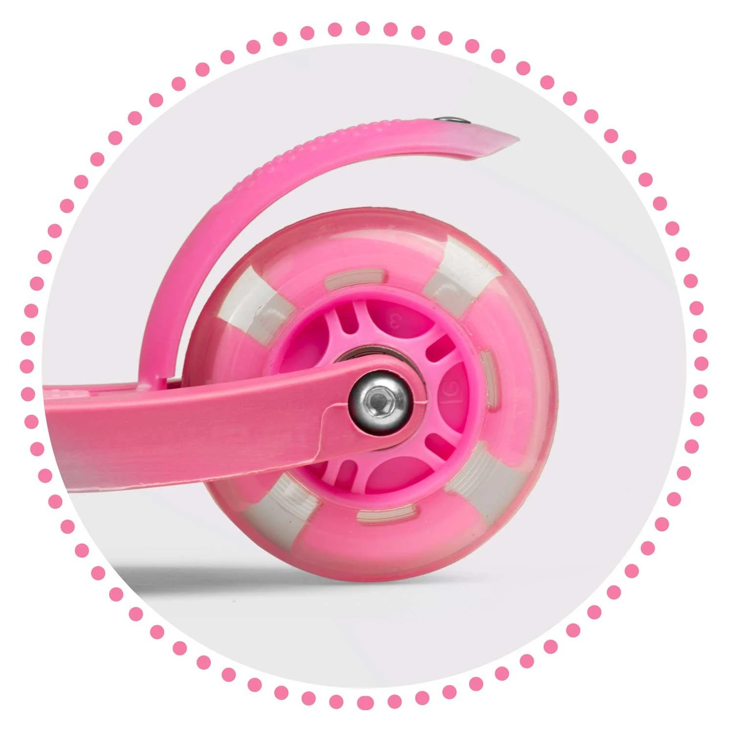 Ricokids Loco triratis paspirtukas - rožinis