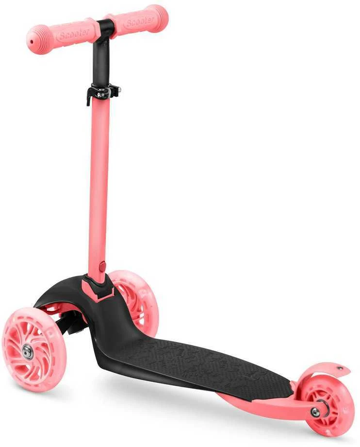 Ricokids Loco triratis paspirtukas - rožinis
