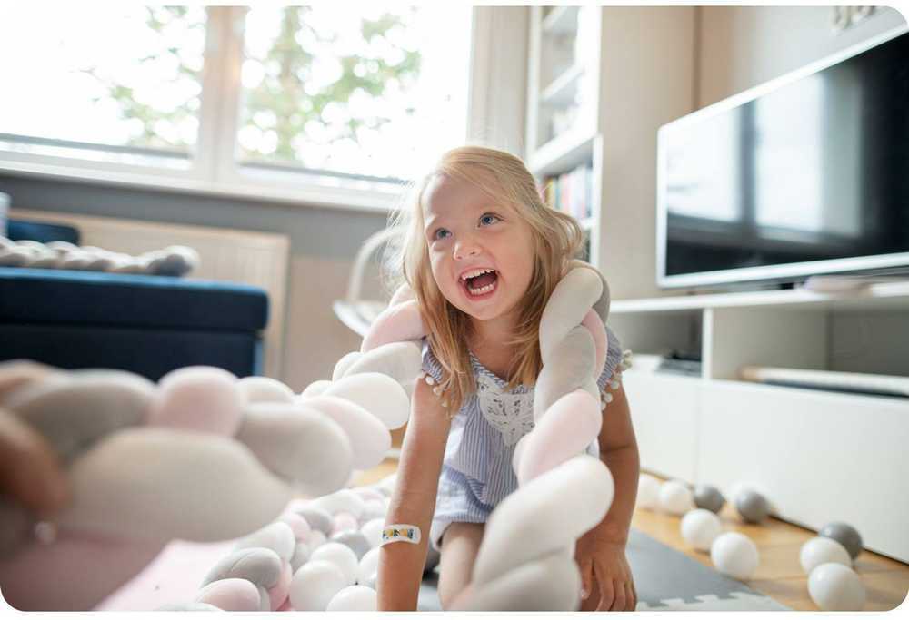 Ricokids pinta lovytės apsauga 3m - rožinė