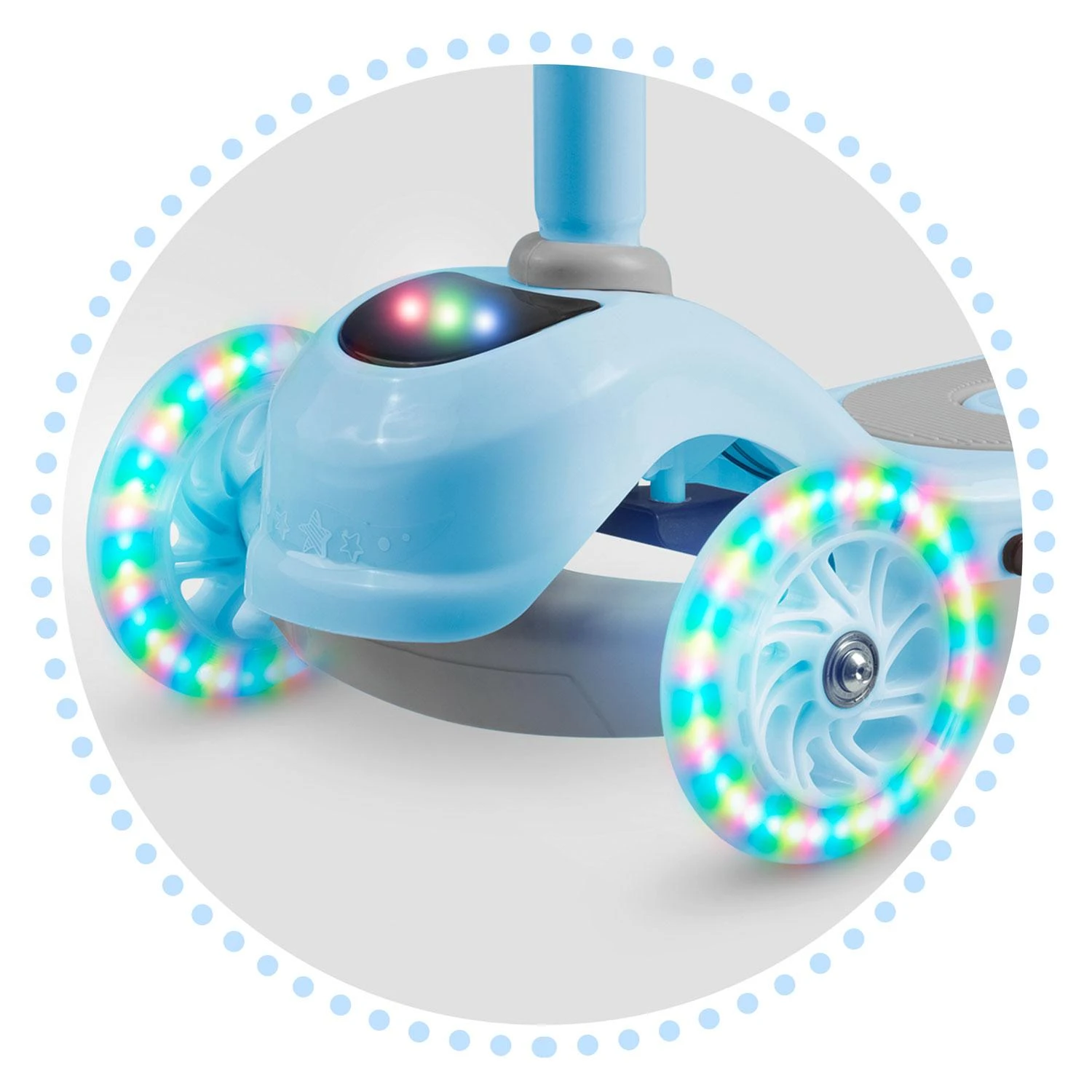 Ricokids Piko triratis paspirtukas - mėlynas