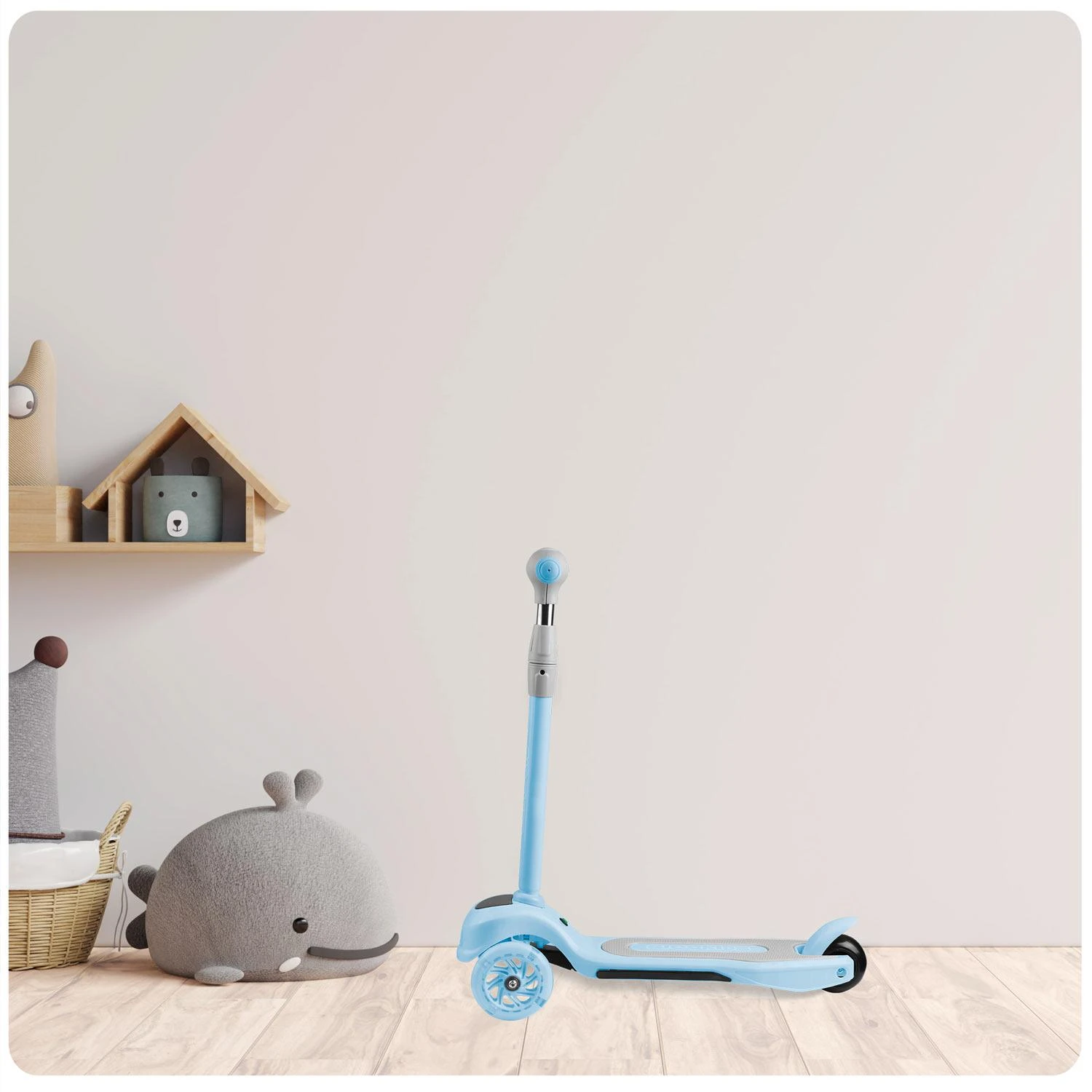 Ricokids Piko triratis paspirtukas - mėlynas