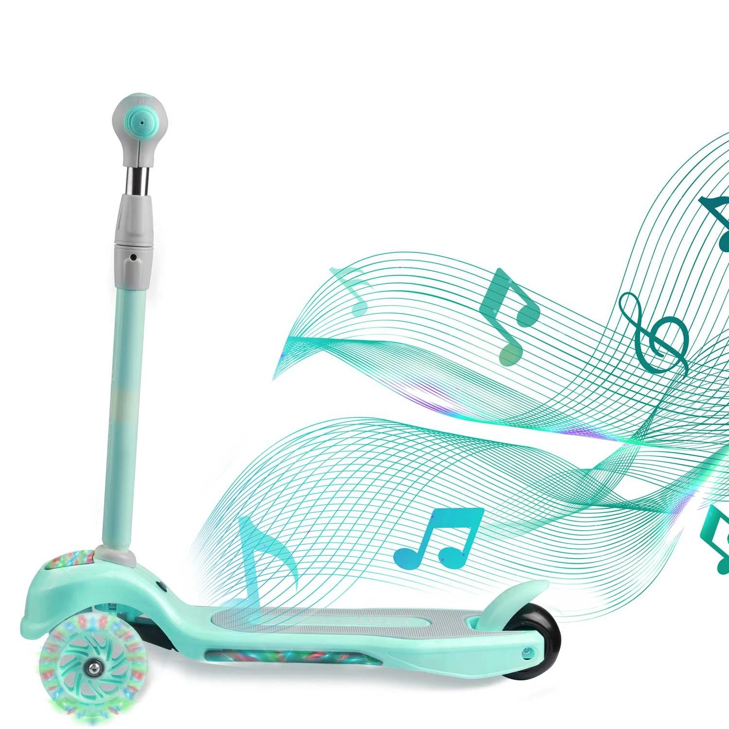 Ricokids Piko triratis paspirtukas, mėtinė spalva