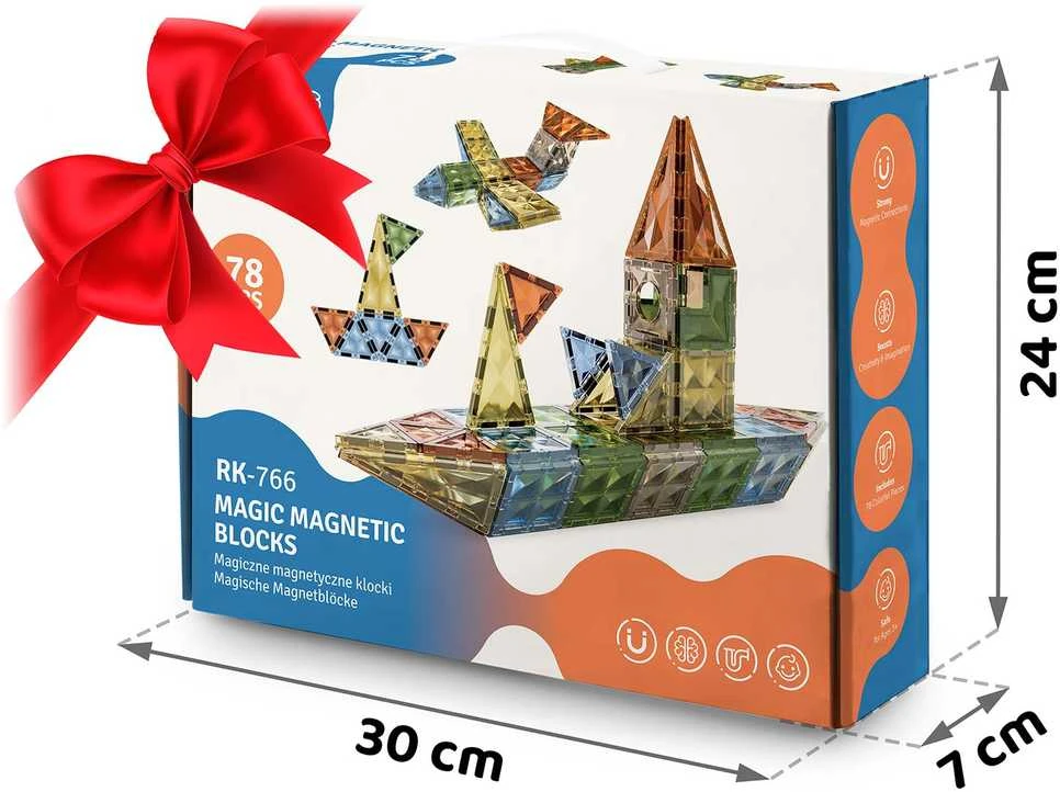Ricokids RK-766 magnetiniai blokeliai