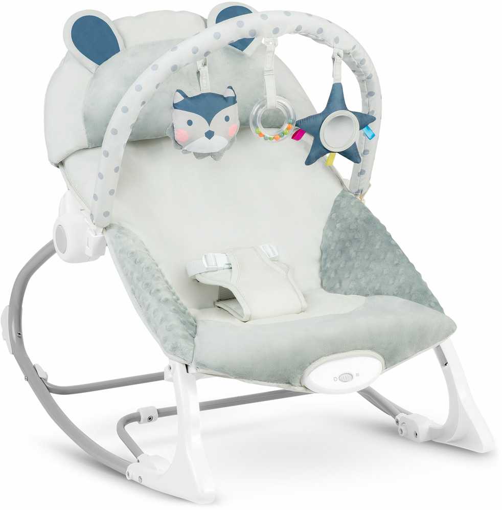 Ricokids šokinėjimo lovelė su vibracija - viržių spalvos
