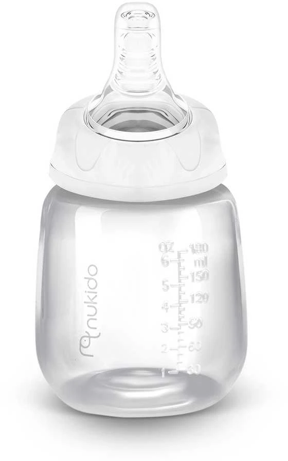 Nukido 180 ml buteliukas su tūrio skale