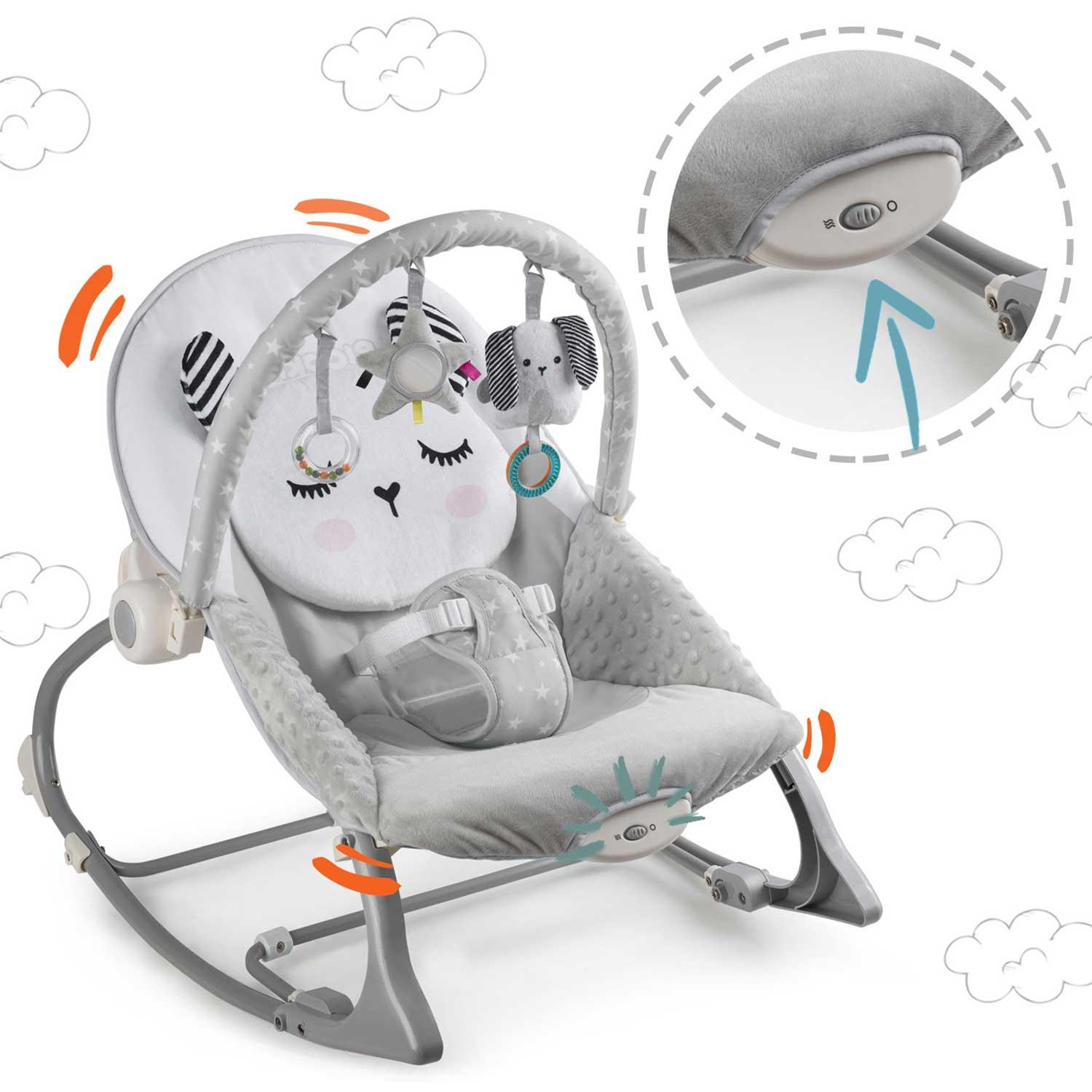 EricoKids Gultukas su vibracijomis Ricokids, Pilkas