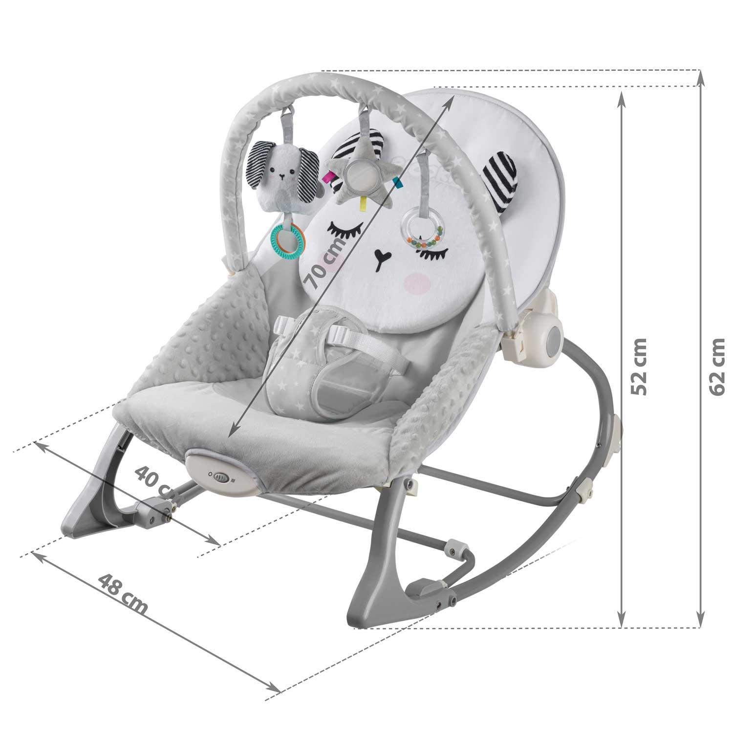 EricoKids Gultukas su vibracijomis Ricokids, Pilkas