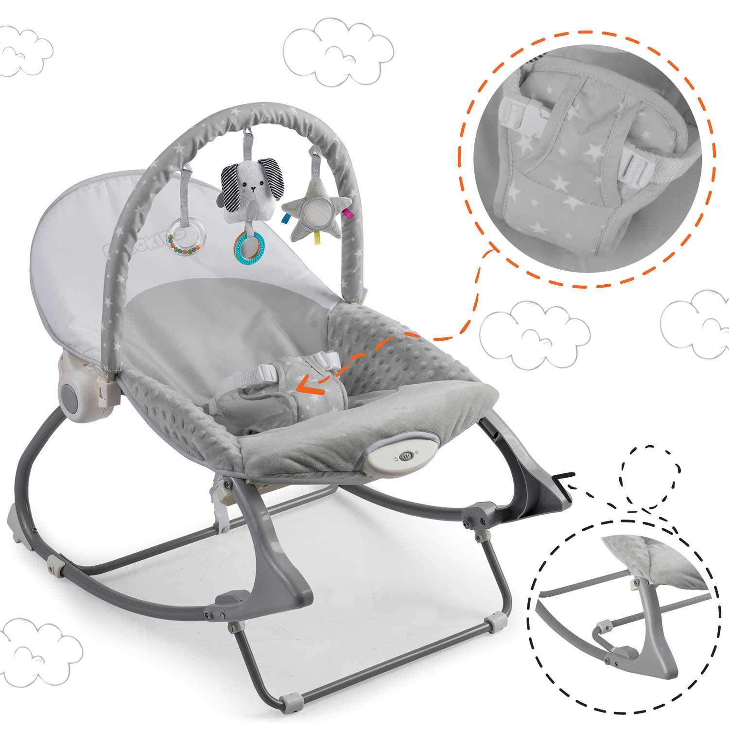 EricoKids Gultukas su vibracijomis Ricokids, Pilkas
