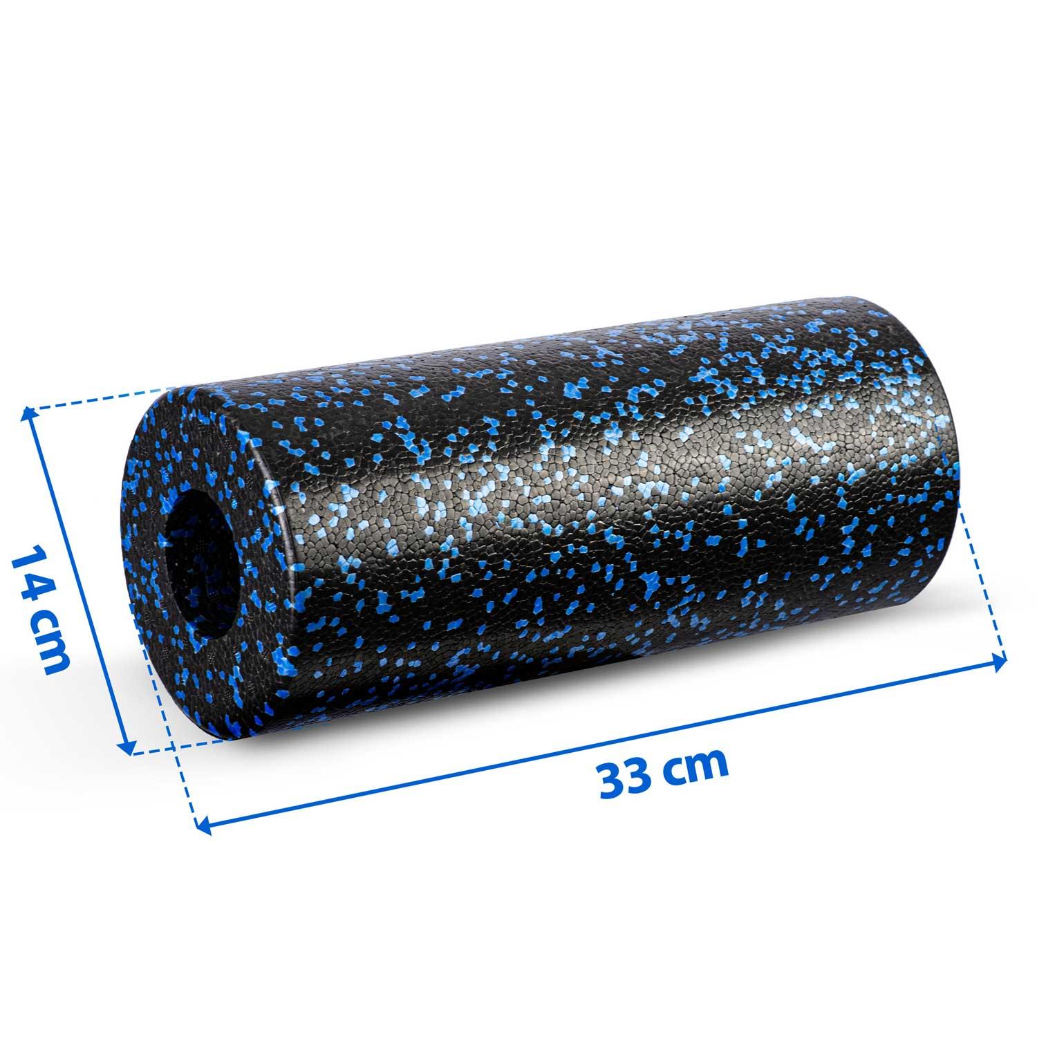 Neo-Sport Mankštos volelis 33x14cm NS-954 juodas ir mėlynas