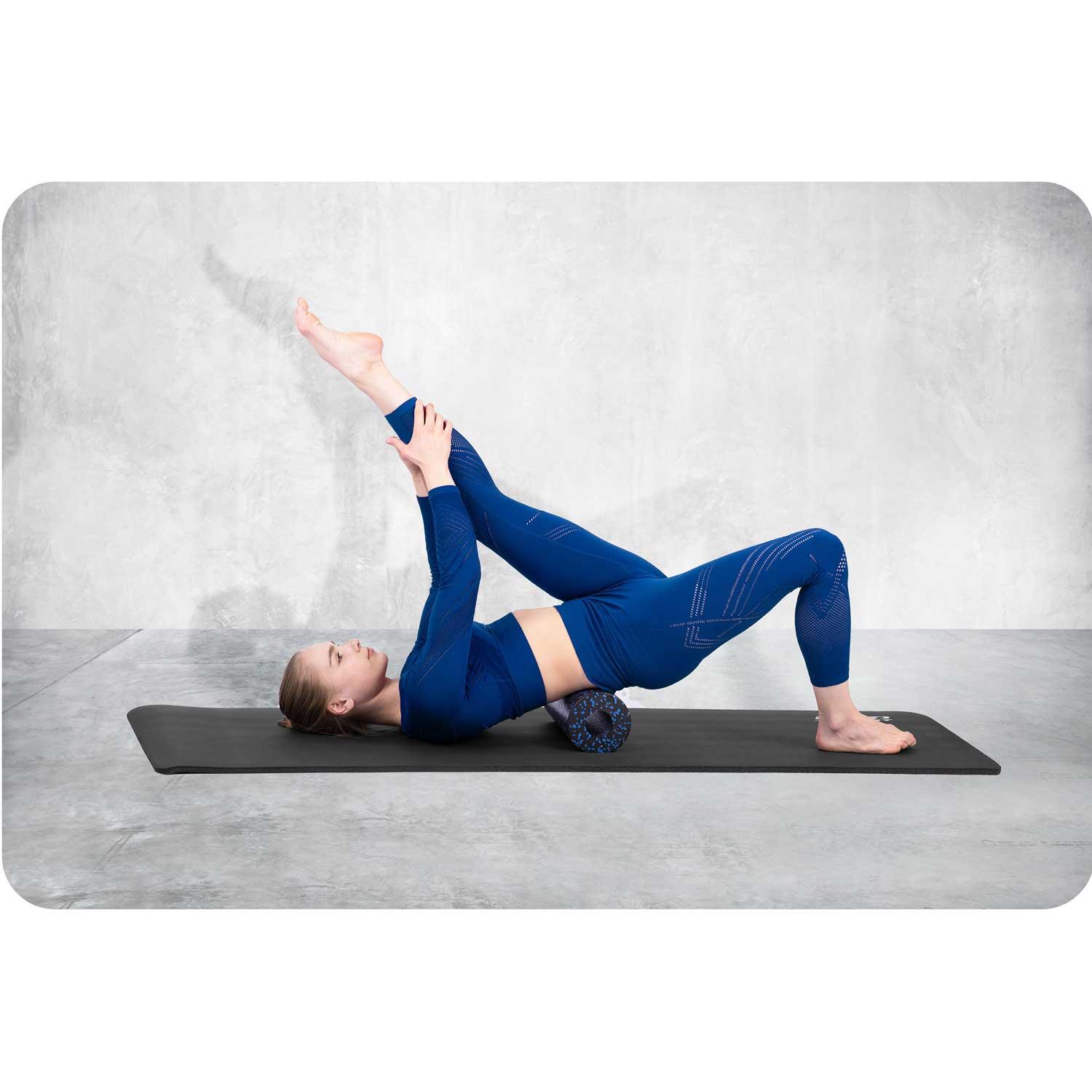 Neo-Sport Mankštos volelis 33x14cm NS-954 juodas ir mėlynas