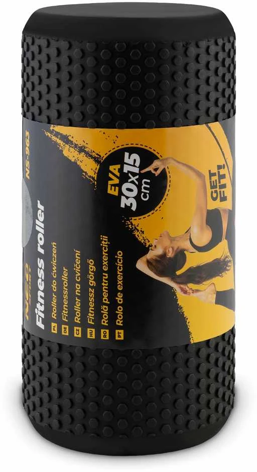 Roller mankštos volelis EVA NS-963 juodas
