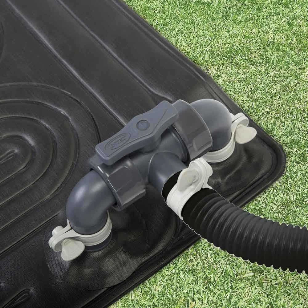Intex Saulės energija šildomas kilimėlis, juodos sp., 1,2x1,2 m, PVC