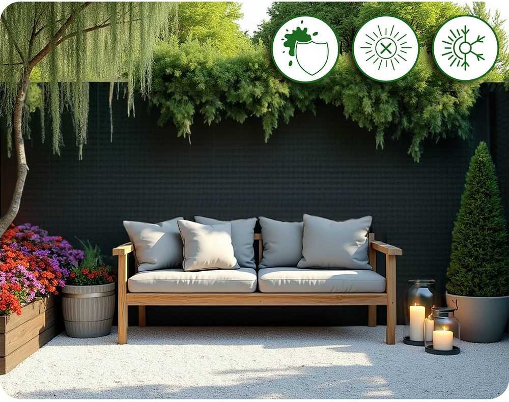 Plonos Tinklelis nuo šešėlių 1,5 x 25 m, 140 g/m² + 50 spaustukų, pilkas