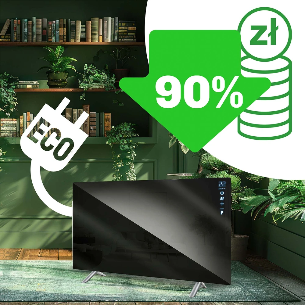 Infraraudonųjų spindulių šildytuvas Berdsen BD-985 720 W su WiFi (modelis BD-985)
