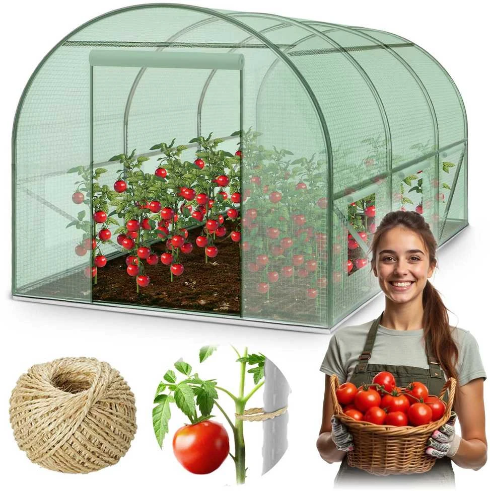 Šiltnamis 2 x 3,5 m (7 m2) Plonos