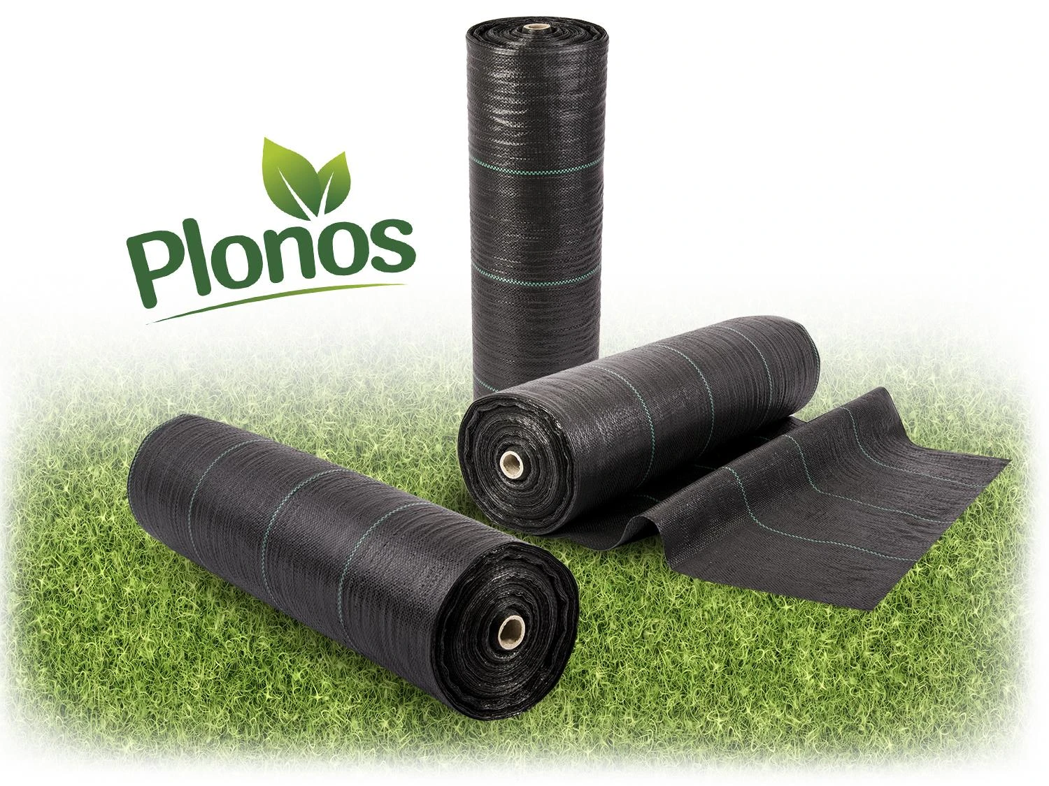 PLONOS Sodo agrotekstilė 70 g / m2 1,6 m x 100 m - juoda / + nemokami tvirtinimo elementai