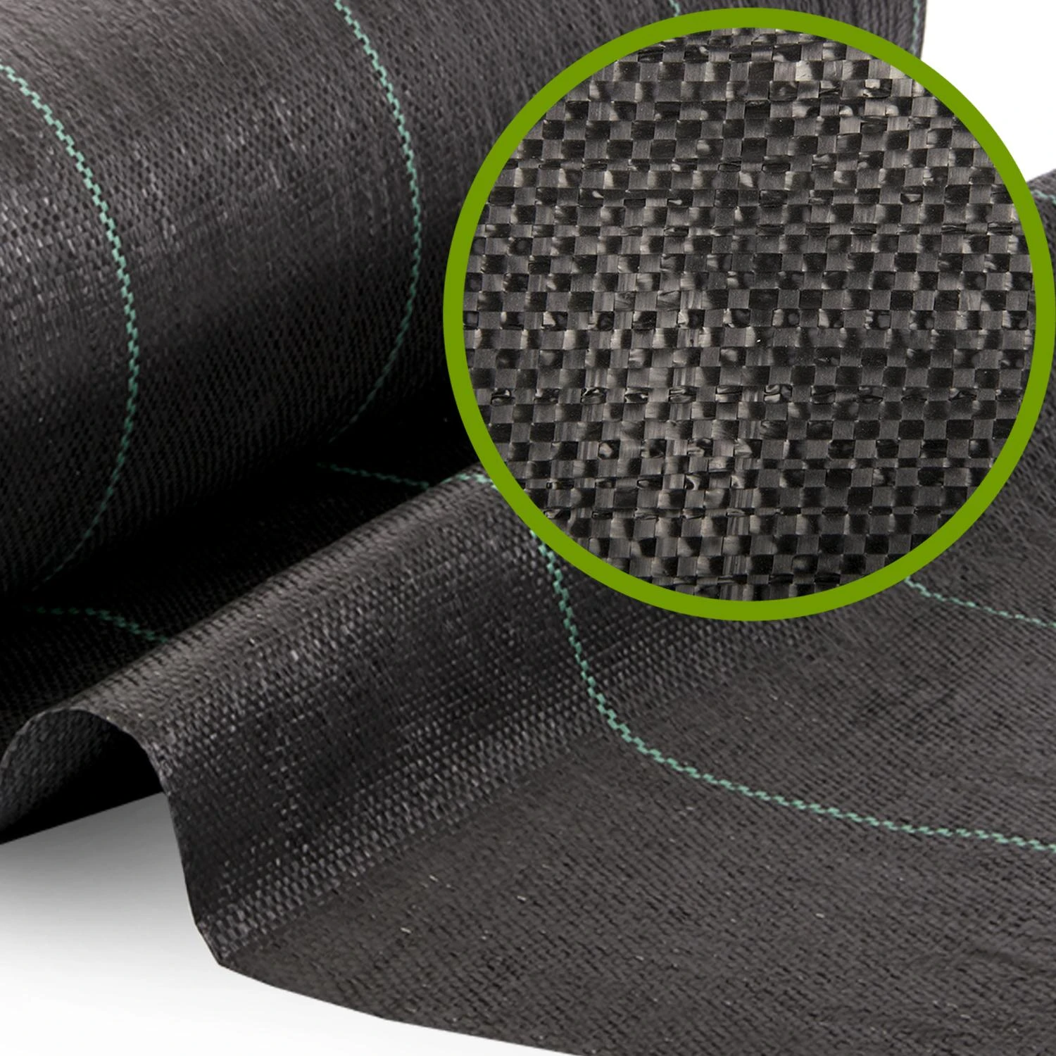 PLONOS Sodo agrotekstilė 70 g / m2 1,6 m x 100 m - juoda / + nemokami tvirtinimo elementai