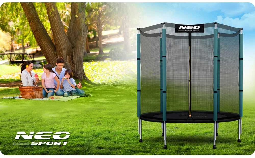 Vaikiškas sodo batutas 140 cm 4,5 pėdų Neo-Sport