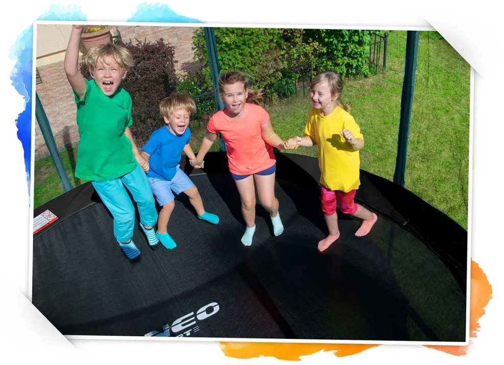 Vaikiškas sodo batutas 140 cm 4,5 pėdų Neo-Sport
