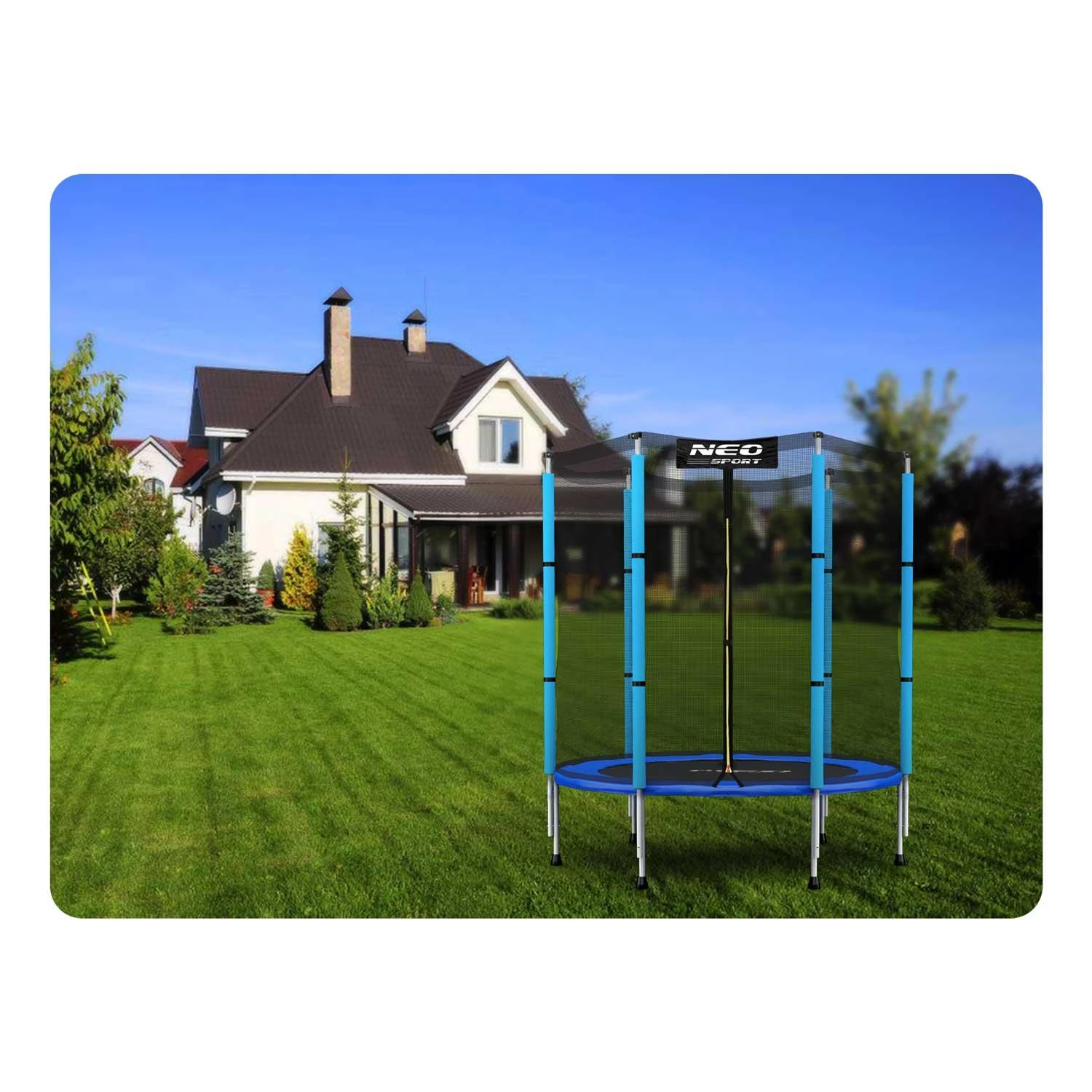 Sodo batutas Neo-Sport NS-04Z200F su išorinės akies 4,5 FT 140 cm