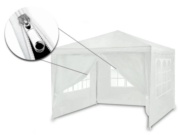 Plonos Baltas sodo paviljonas 3x3 m 4936