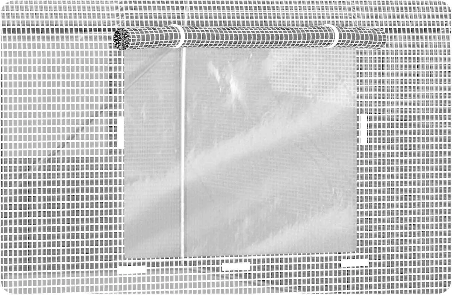Šiltnamis 2x3,5m (7m2) baltas Plonos