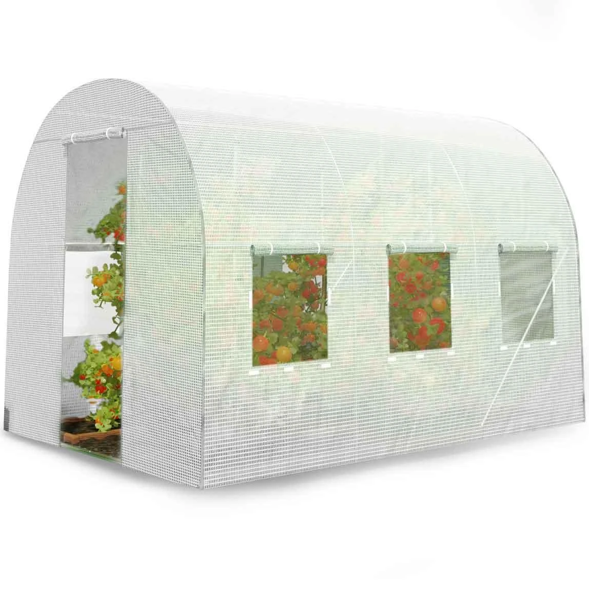 Šiltnamis 2x3,5m (7m2) baltas Plonos