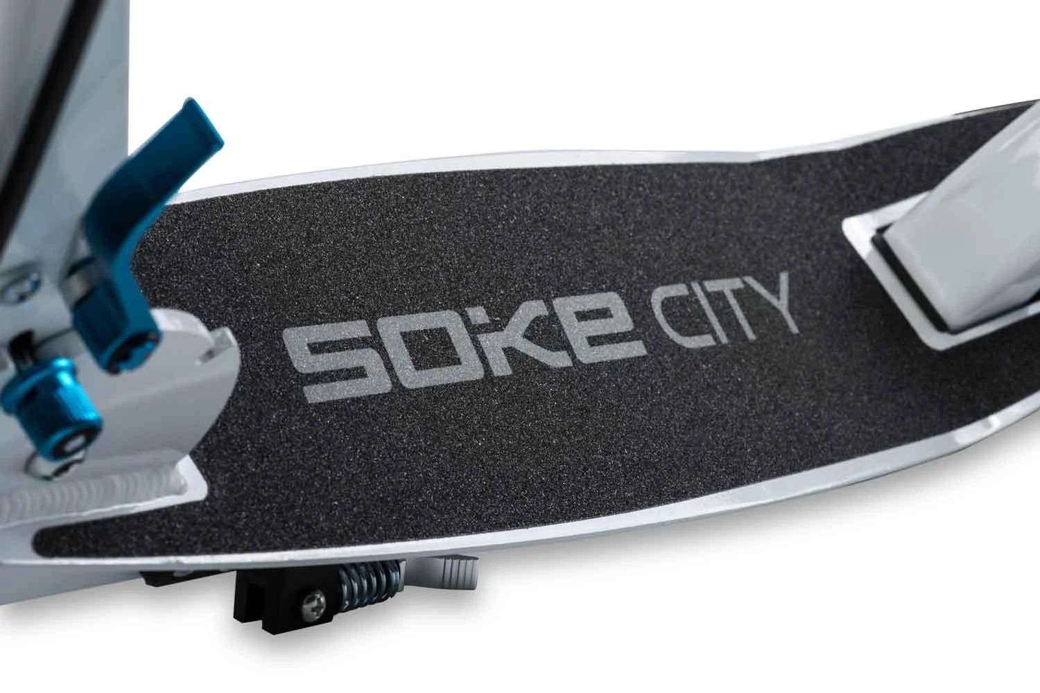 Baltas SOKE CITY paspirtukas