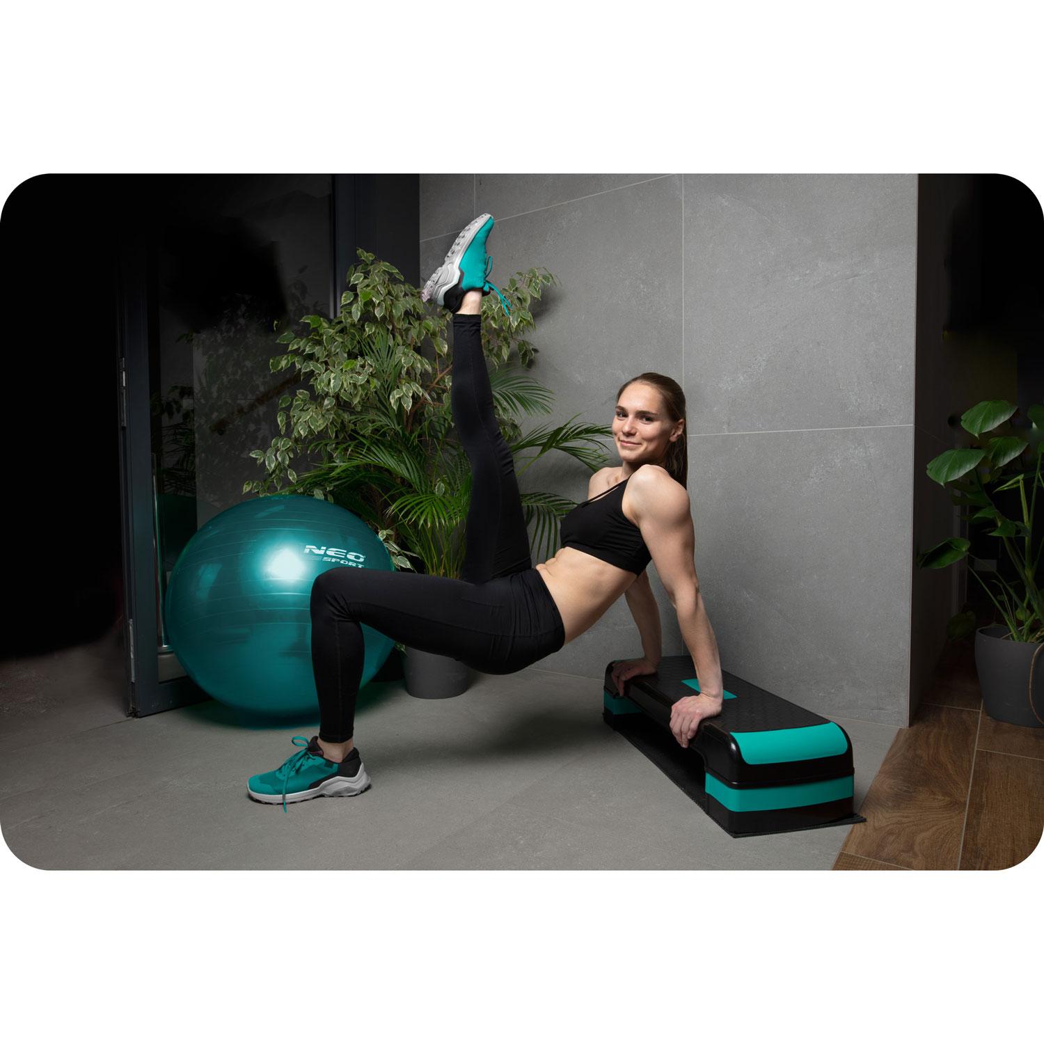 Neo-Sport 3 pratimo žingsnio lygiai NS-402 turkio spalvos