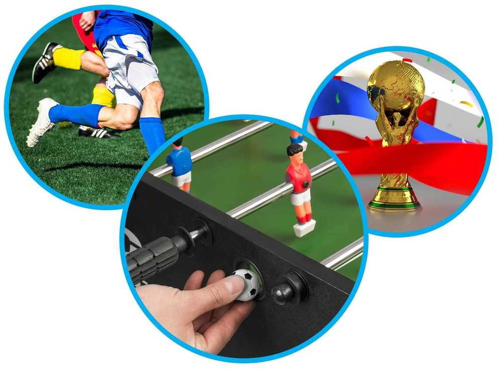 Neo-Sport Neosport NS-402 juodas stalo futbolo stalas