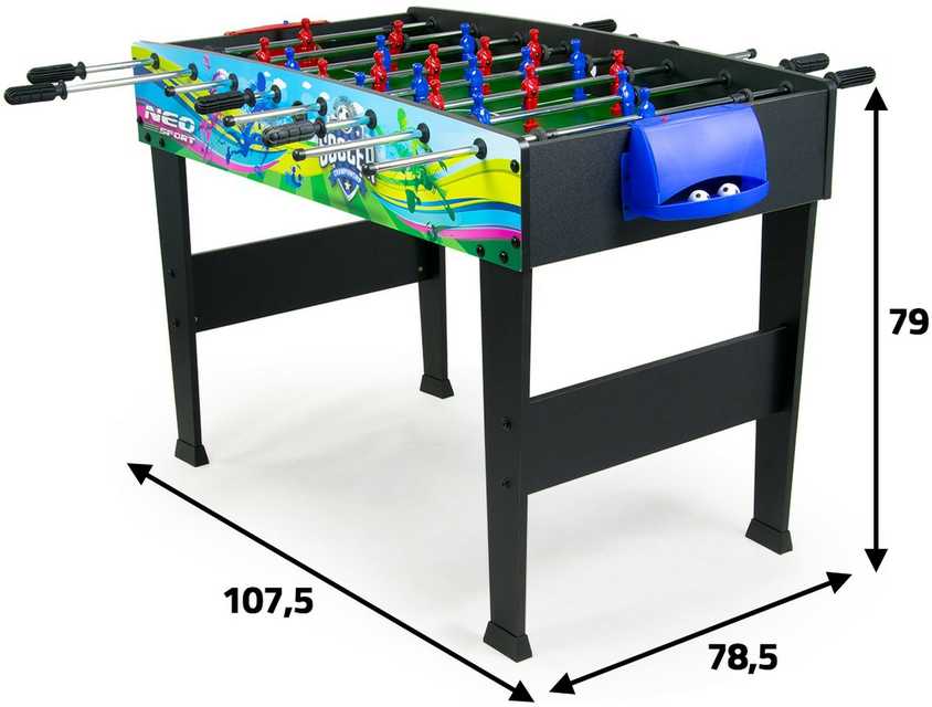 Didelis stalas stalo futbolui žaisti - Neo-Sport NS-406