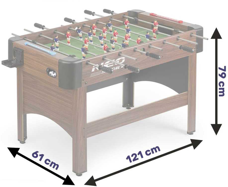 Global Didelis stalas stalo futbolui žaisti - Neo-Sport NS-448