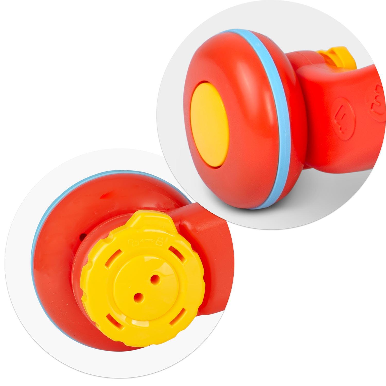 Ricokids Vaikiškas edukacinis staliukas 2in1 RK-810 baltai raudonas