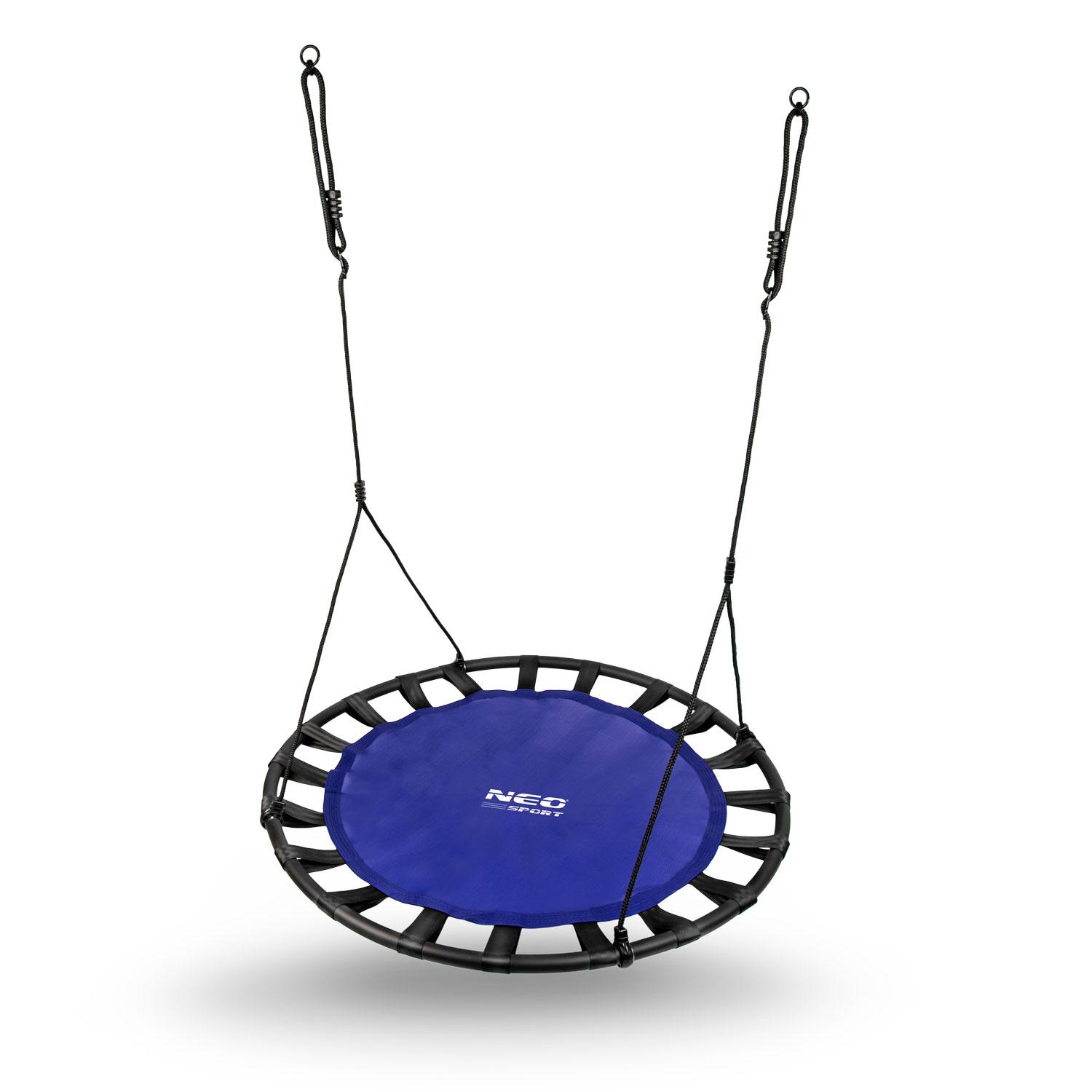 Neo-Sport Sūpynės gandro lizdui SWINGO XXL 120 cm mėlynos