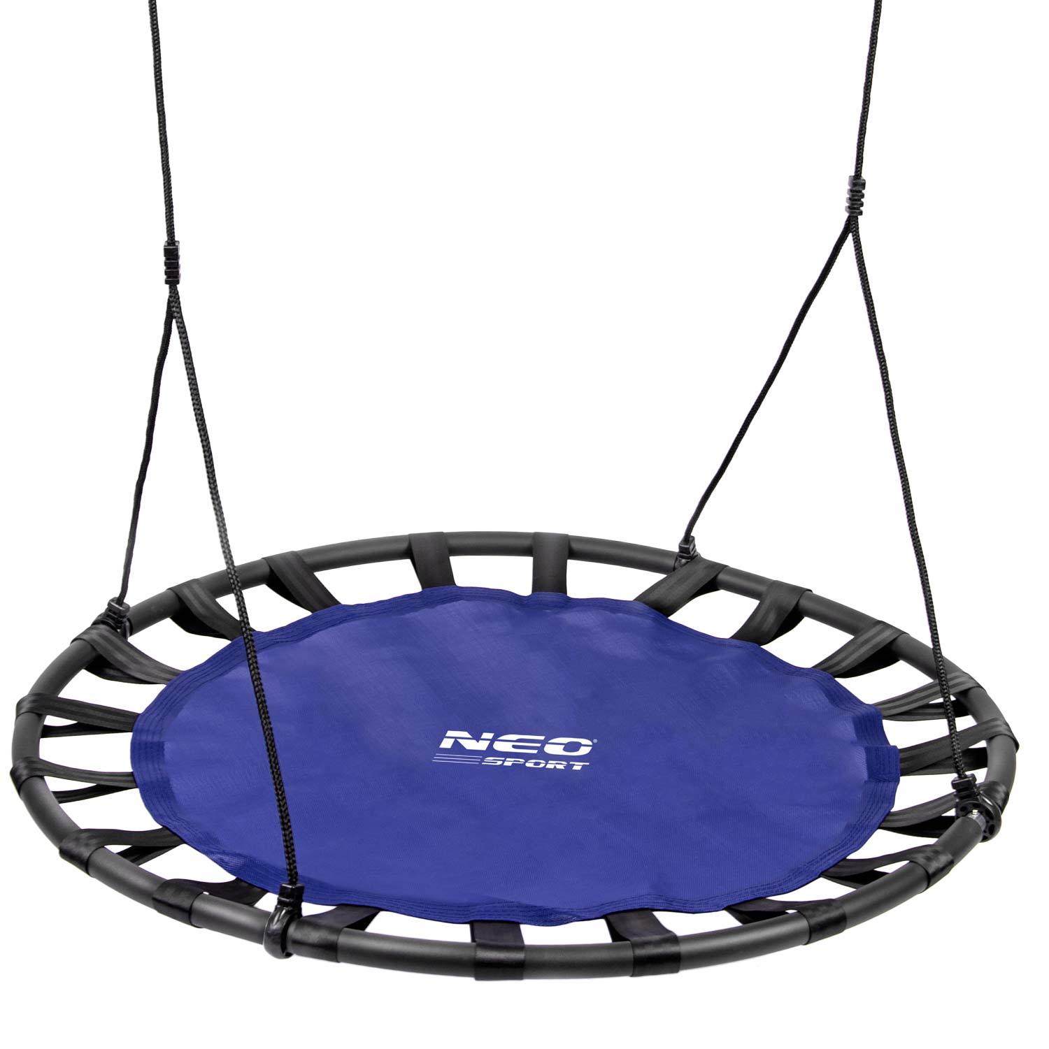 Neo-Sport Sūpynės gandro lizdui SWINGO XXL 120 cm mėlynos