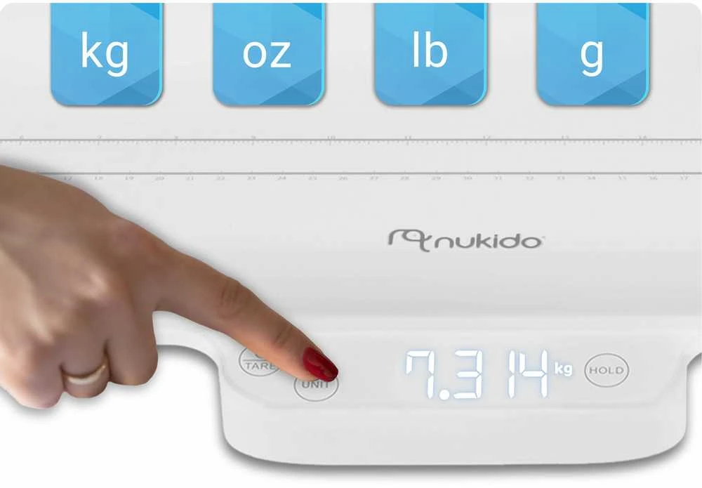 Elektroninės kūdikių svarstyklės NK-951 Nukido