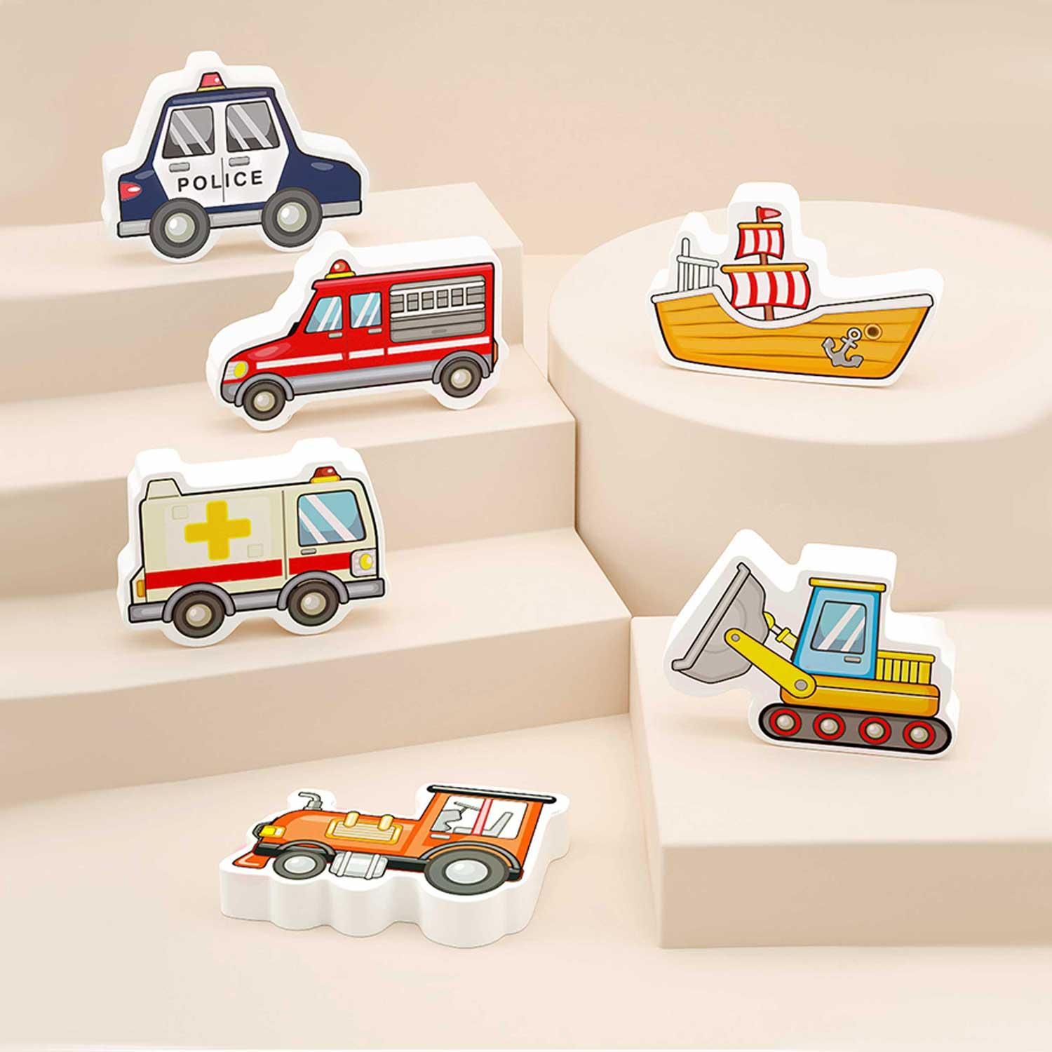 „Ricokids 781400“ edukacinė lenta su skaičiais, gyvūnais ir transporto priemonėmis