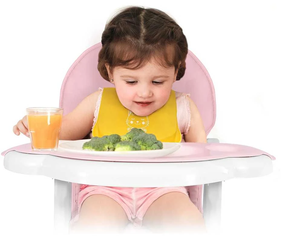 Sinco Ricokids maitinimo kėdutės padėklas - rožinis
