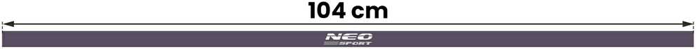 NS-960 Neo-Sport violetinė mankštos pasipriešinimo juosta