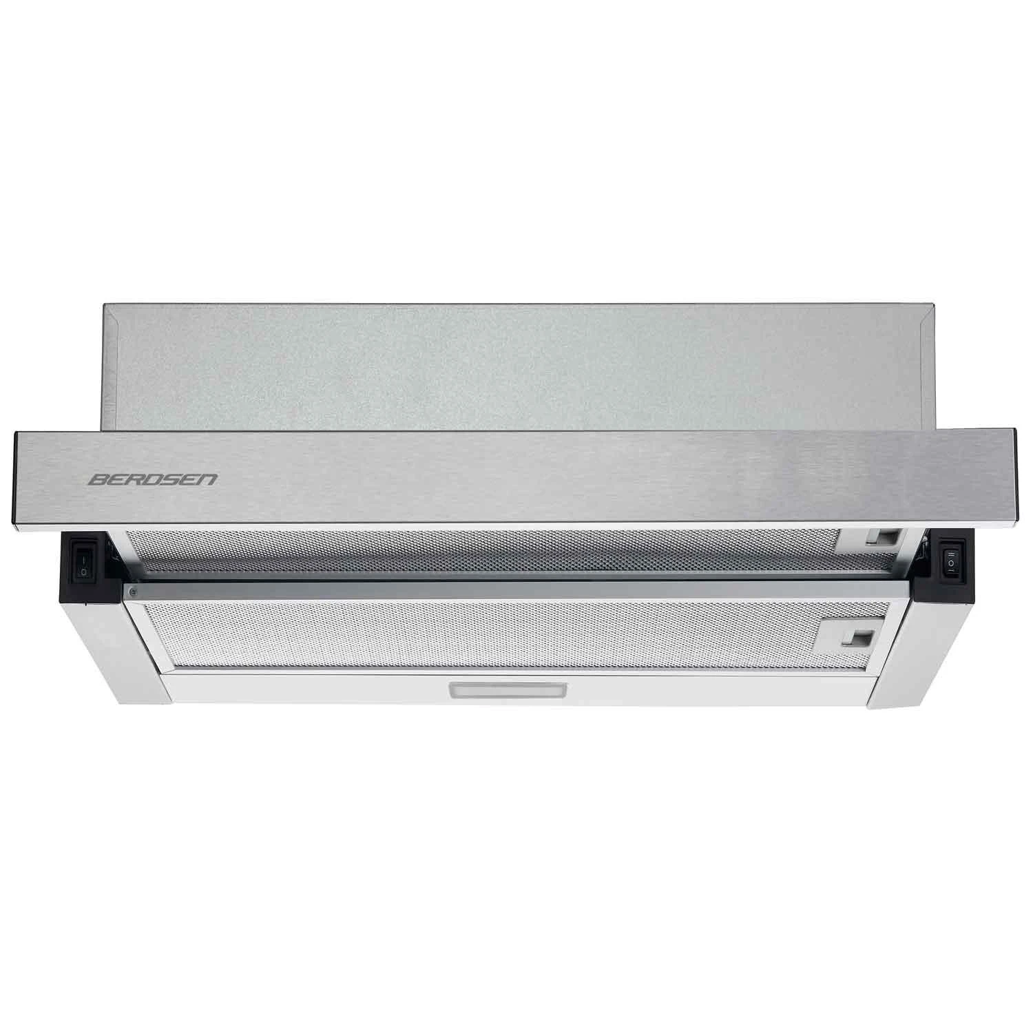 Teleskopinis virtuvės gartraukis Berdsen BT-229 INOX