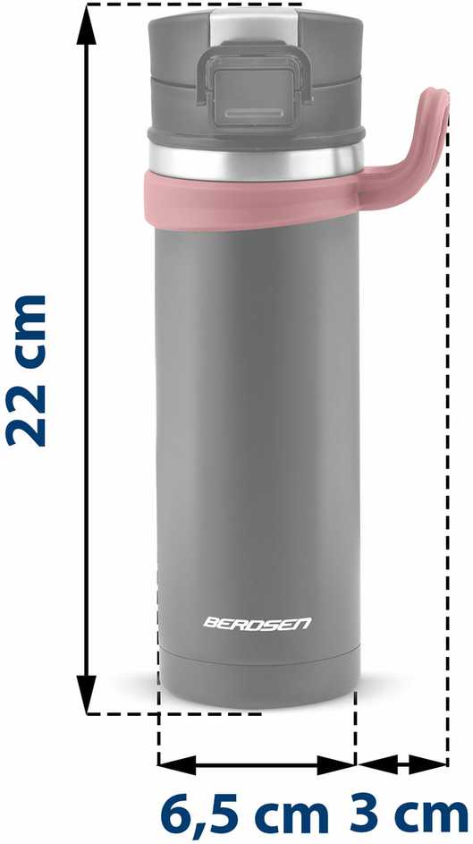 Berdsen Vakuuminis termosas 450 ml BD-783 juodas