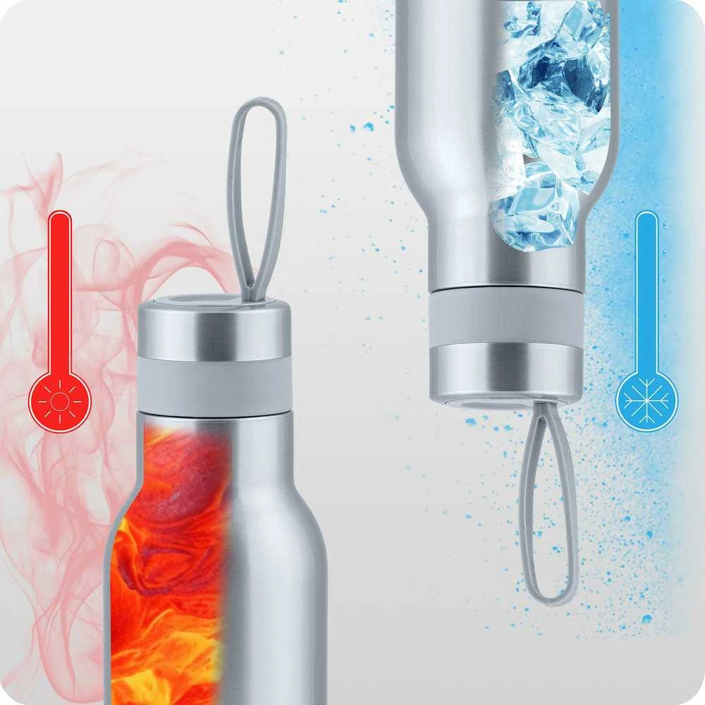 Berdsen Vakuuminis termosas 500 ml BD-787 sidabrinis