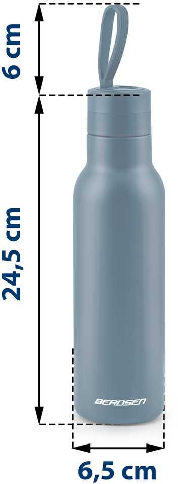 Berdsen Vakuuminis termosas 500 ml BD-787 tamsiai mėlynas