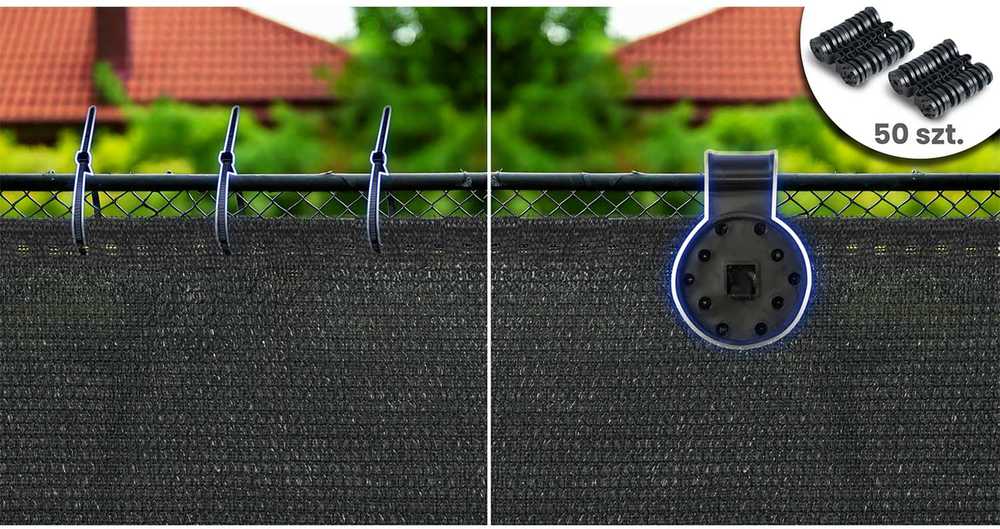 Plonos Tinklelis nuo šešėlių 1,5 x 25 m, 140 g/m² + 50 spaustukų, pilkas