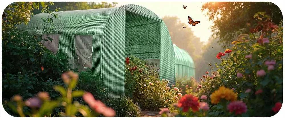 Šiltnamis 2,5 x 4 m (10 m2) Plonos